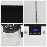 Coffee Machine,PowerDoF Glass Carafe Programmable Coffee Maker