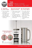 Espro 1018C French Press, 18 oz, Stainless Steel