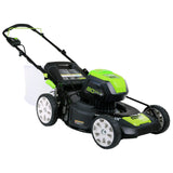 Greenworks PRO 21-Inch 80V Cordless Lawn Mower, Two 2.0AH Batteries Included GLM801601 (Renewed)