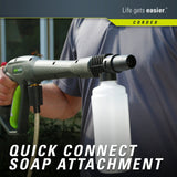 Greenworks 1700 PSI 13 Amp 1.2 GPM Pressure Washer with Hose Reel GPW1702