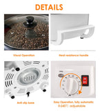 Coffee Roaster Machine, 750G Electric Coffee Beans Roaster for Home Shop Cashew Chestnuts Peanut Roasting Machine 110V by Angelloong