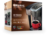 PureWater Filters bundle K1500 Commercial Single Serve Coffee Brewer by Keurig with 6 Charcoal Water Filters and Holder by PureWater Filters