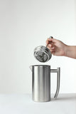 Frieling French Press Coffee Maker with Patented Dual Screen in Frustration Free Packaging, Zero Sediment, 18/10 Stainless Steel, No-drip Spout, Retains Heat 4x Longer Than Glass, Polished, 36-Ounce