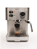 Capresso 118.05 Espresso and Cappuccino Machine, New, Silver