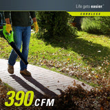 GreenWorks STBA40B210 G-MAX 40V Cordless String Trimmer and Blower Combo Pack