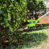 Greenworks 8 Inch 40V Cordless Pole Saw with Hedge Trimmer Attachment 2.0 AH Battery Included PSPH40B210