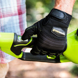 Greenworks 8 Inch 40V Cordless Pole Saw with Hedge Trimmer Attachment 2.0 AH Battery Included PSPH40B210