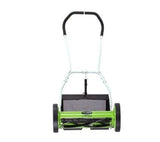 Greenworks 16-Inch Reel Lawn Mower with Grass Catcher 25052 (Renewed)