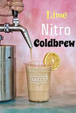 Nitro Cold Brew Coffee Maker 64 Ounce Mini Stainless Steel Keg with safety valve Home brew coffee System Kit for Diy Coffee Lovers