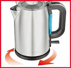 GOLDA INC. Stainless Steel Turkish Tea Maker, Samovar, Electric Kettle, with Boil-Dry Protection
