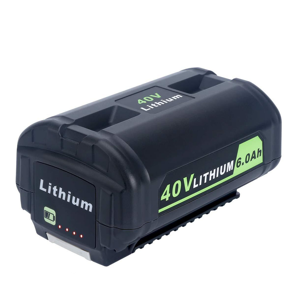 Lasica OP4050A 40V 6000mAh Lithium Battery for Ryobi 40-Volt Collection Cordless Power Tools Li-ion Battery OP4015 OP4026 OP40201 OP40261 OP4030 OP40301 OP4040 OP40401 OP4050 OP40501 OP40601