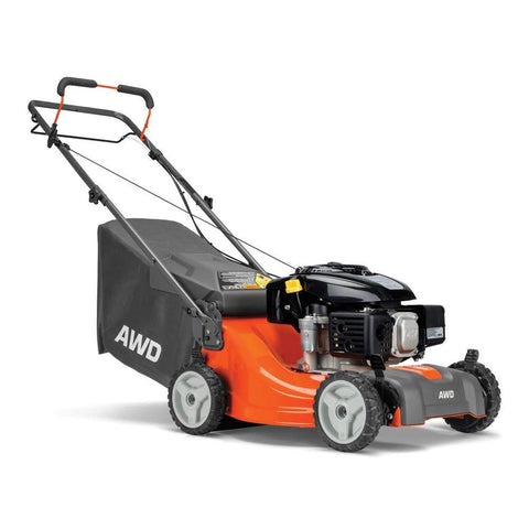 Husqvarna L221AK Lawn Mowers, Orange/Gray