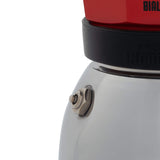 Bialetti 4923 Moka Induction Espresso Maker, Red