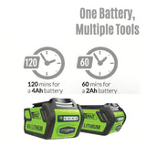 GreenWorks STBA40B210 G-MAX 40V Cordless String Trimmer and Blower Combo Pack