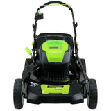 Greenworks PRO 21-Inch 80V Cordless Lawn Mower, Two 2.0AH Batteries Included GLM801601 (Renewed)