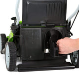 GreenWorks 25322 Lawn Mower, 16in Battery Included (Renewed)