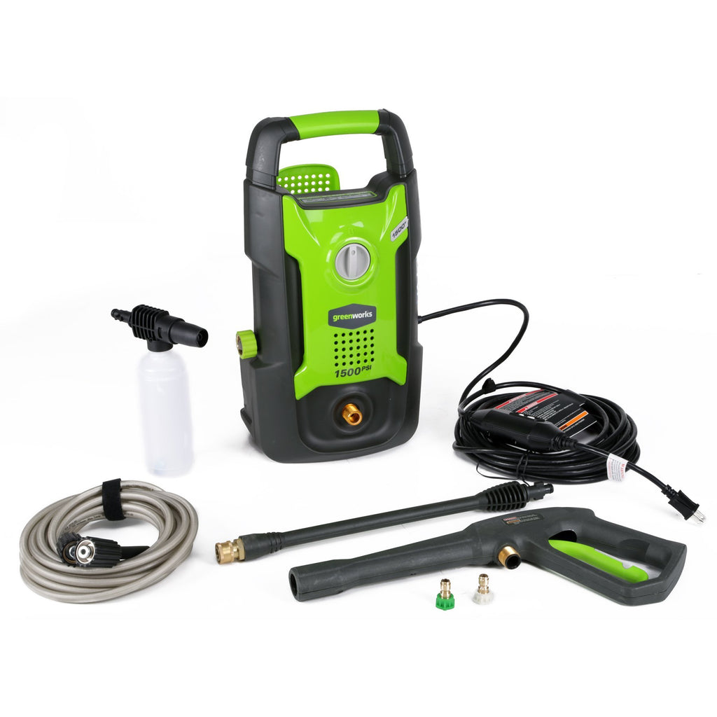Greenworks 1500 PSI 13 Amp 1.2 GPM Pressure Washer GPW1501