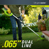 GreenWorks STBA40B210 G-MAX 40V Cordless String Trimmer and Blower Combo Pack