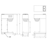 BUNN 33200.0010 VPR APS Commercial Pour Over Air Pot Coffee Brewer (120V/60/1PH)