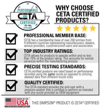 Simpson MSH3125 MegaShot Gas Pressure Washer Powered by Honda GC190, 3200 PSI at 2.5 GPM