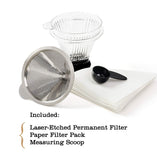 Brim 8-Cup Pour Over Coffee Maker